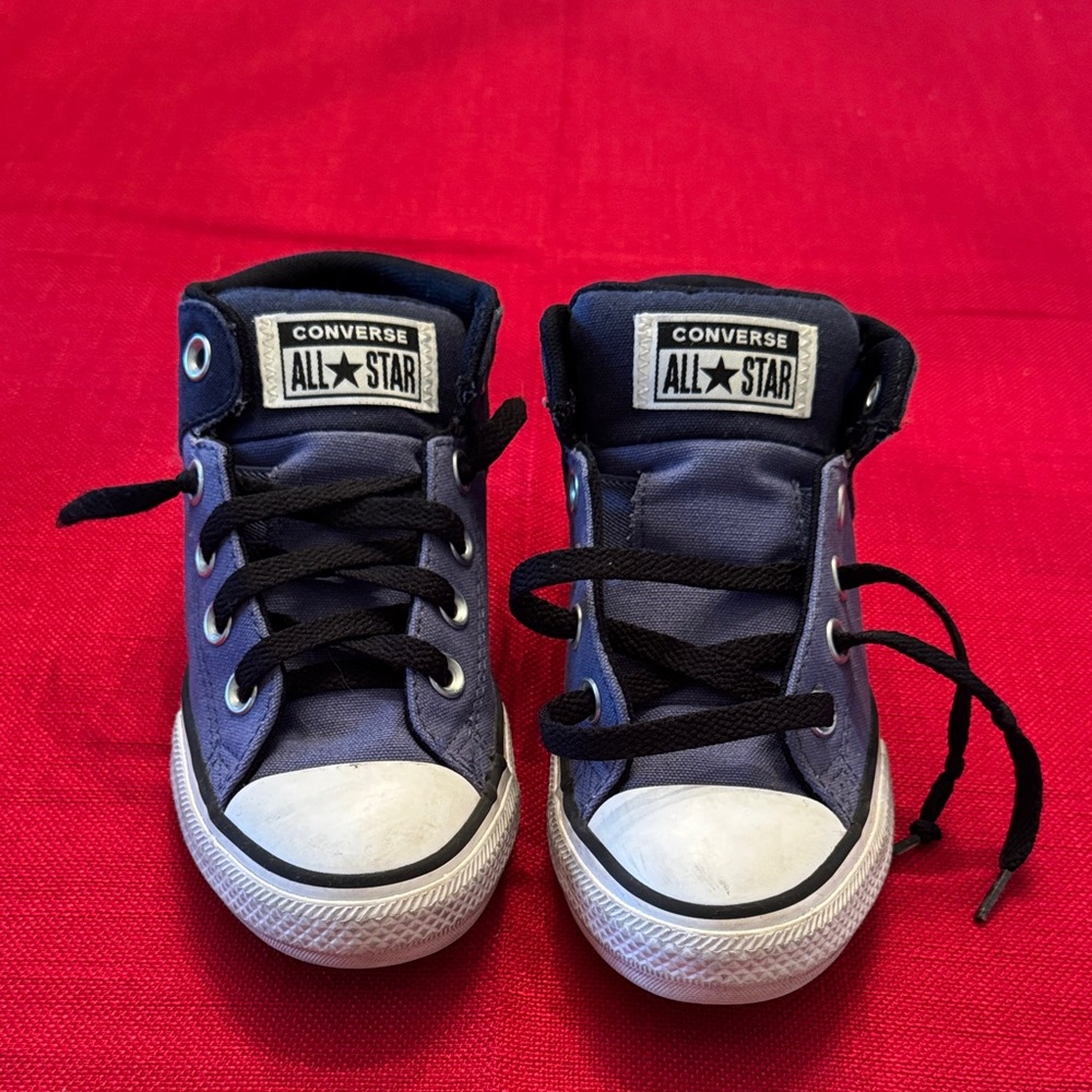 Converse Kids' Navy and White Sneakers